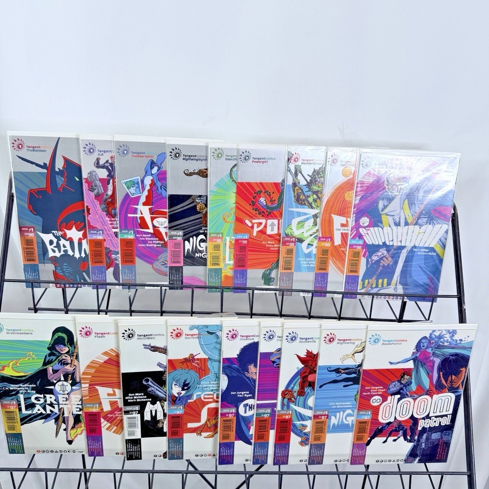 Dc Tangent Comics Superman Batman Nightwing Doon Patrol Flash‎